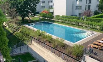 2-Zimmer Klimaanlage, Balkon, Garage und Pool