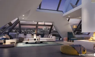 Großzügiges Luxus-Penthouse mit hauseigenem Weinkeller
