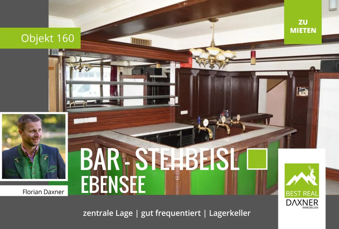 Bar/"Stehbeisl" im Zentrum von Ebensee!! - Bild 1