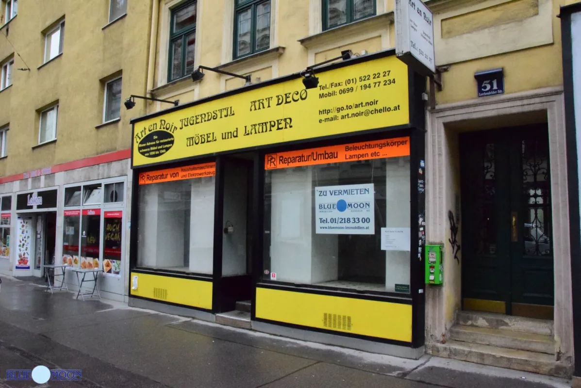 Geschäftslokal, Lerchenfelderstraße, RENOVIRUNGSBEDÜRFTIG, keine GASTRO erlaubt! - Bild 1