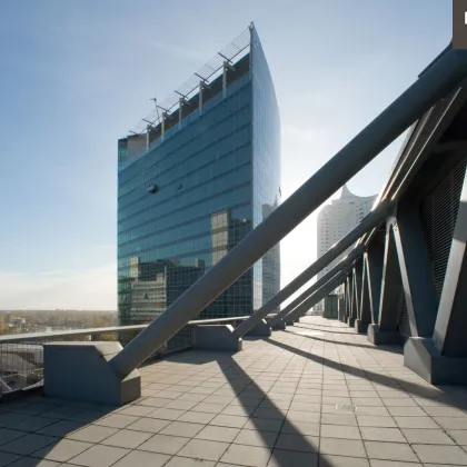 + + + TECH GATE VIENNA - Bauteil TOWER + + + Büros mit tlw. herrlichem Ausblick + + + DONAU-CITY + + + - Bild 2