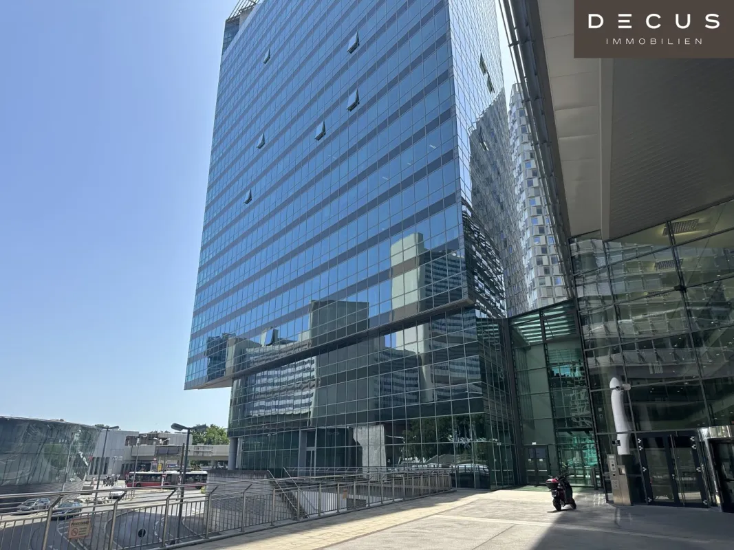 + + + TECH GATE VIENNA - Bauteil TOWER + + + Büros mit tlw. herrlichem Ausblick + + + DONAU-CITY + + + - Bild 1