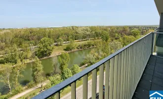 Topmoderner 2-Zimmer-Wohnraum über den Dächern Wiens