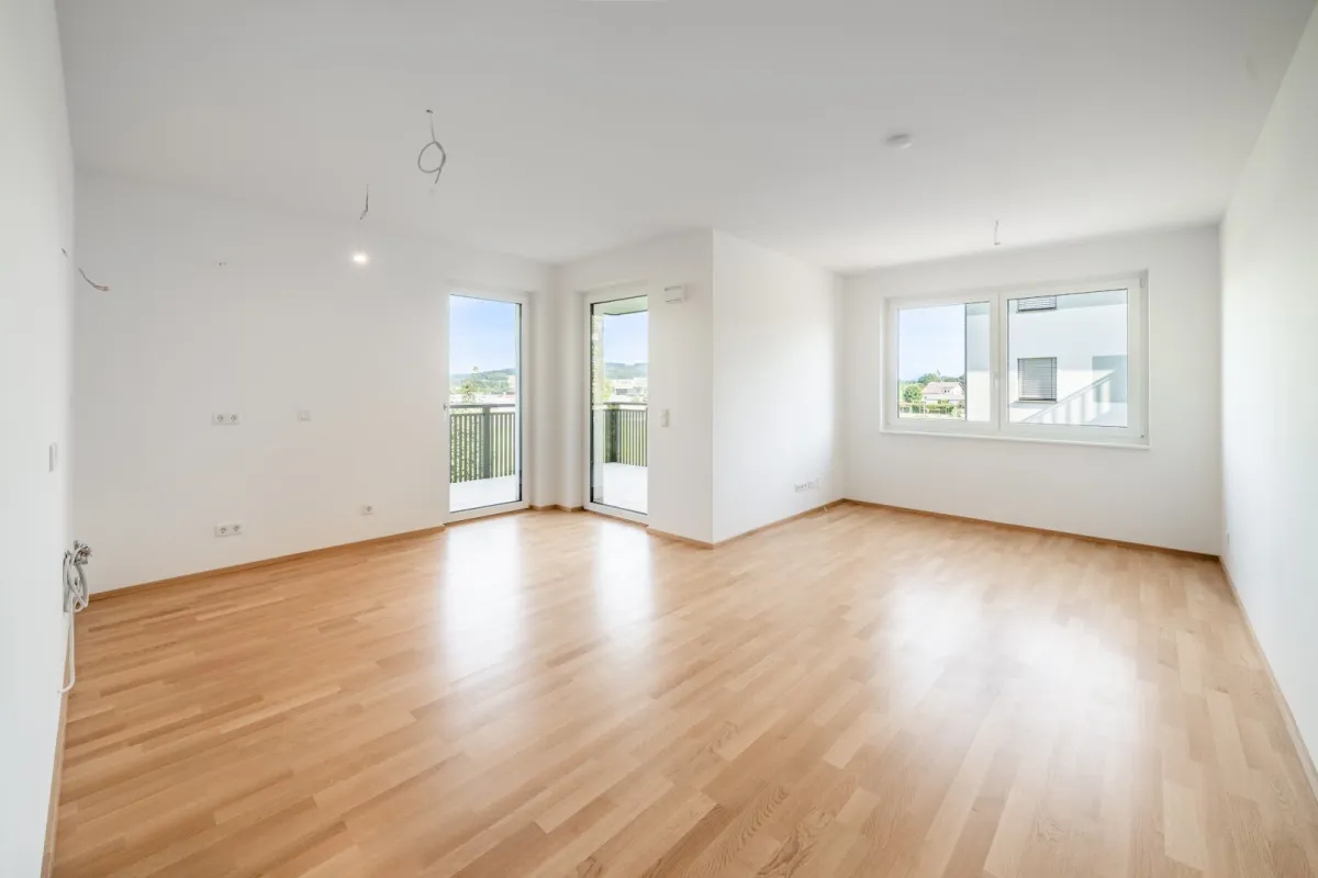 Erstbezug: Sonnige 3-Zimmer Wohnung im 2. OG Top C08 - Bild 1