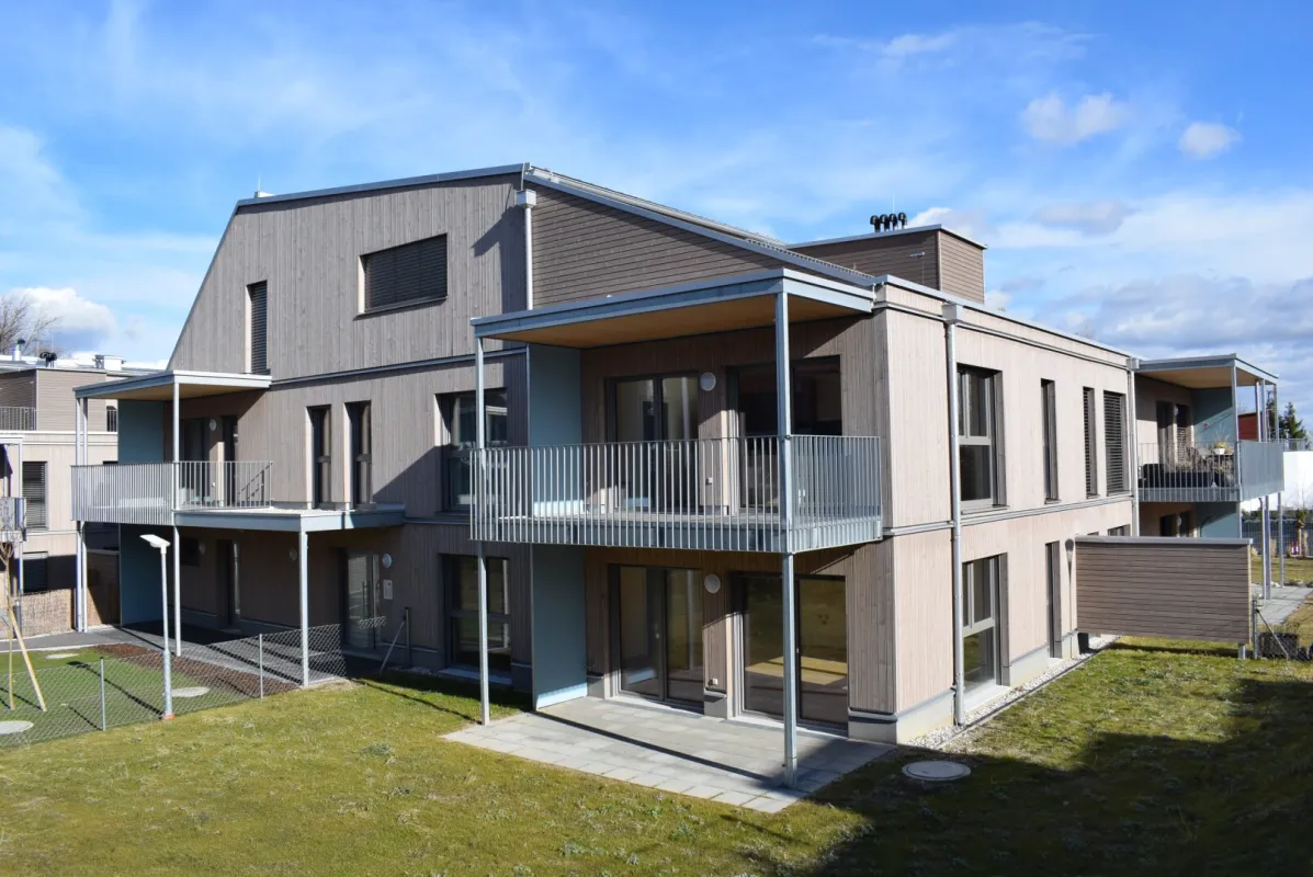 Bezugsfertige, günstige, neue 2Zi Wohnung mit 240m² Garten, Ruhe, Gießhübl, ökologische, nachhaltige, energieeffiziente Bauweise - Bild 1