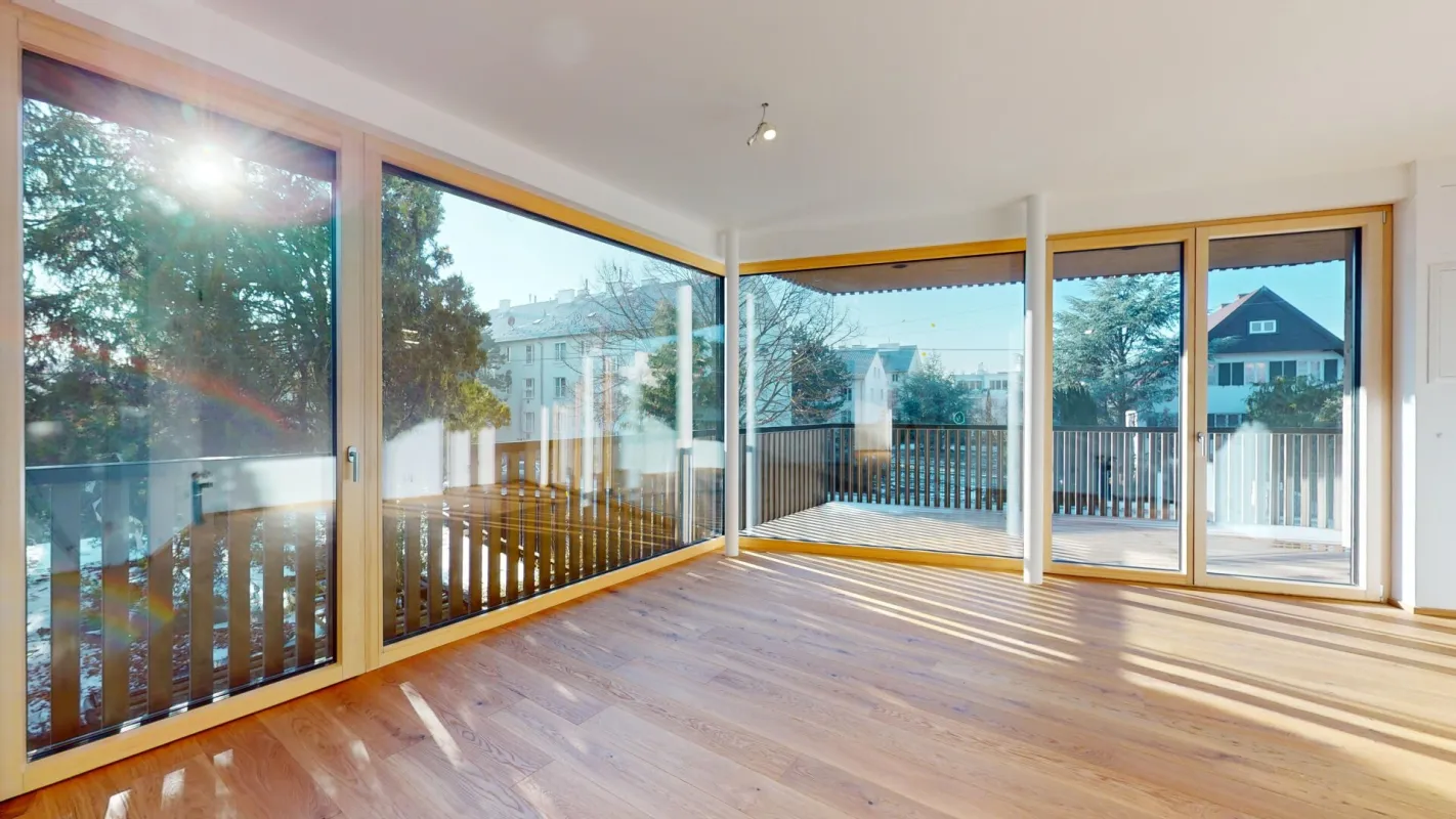 Luxuriöses 2-Zimmer-Apartment mit WESTBALKON - ERSTBEZUG & HOLZBAUWEISE - Bild 1