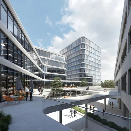 DIREKT VOM EIGENTÜMER - Geschäfts-oder Bürofläche Bauteil 4 Campus TECHBASE LINZ  (Flächen ab ca. 400m² verfügbar) - Bild 2