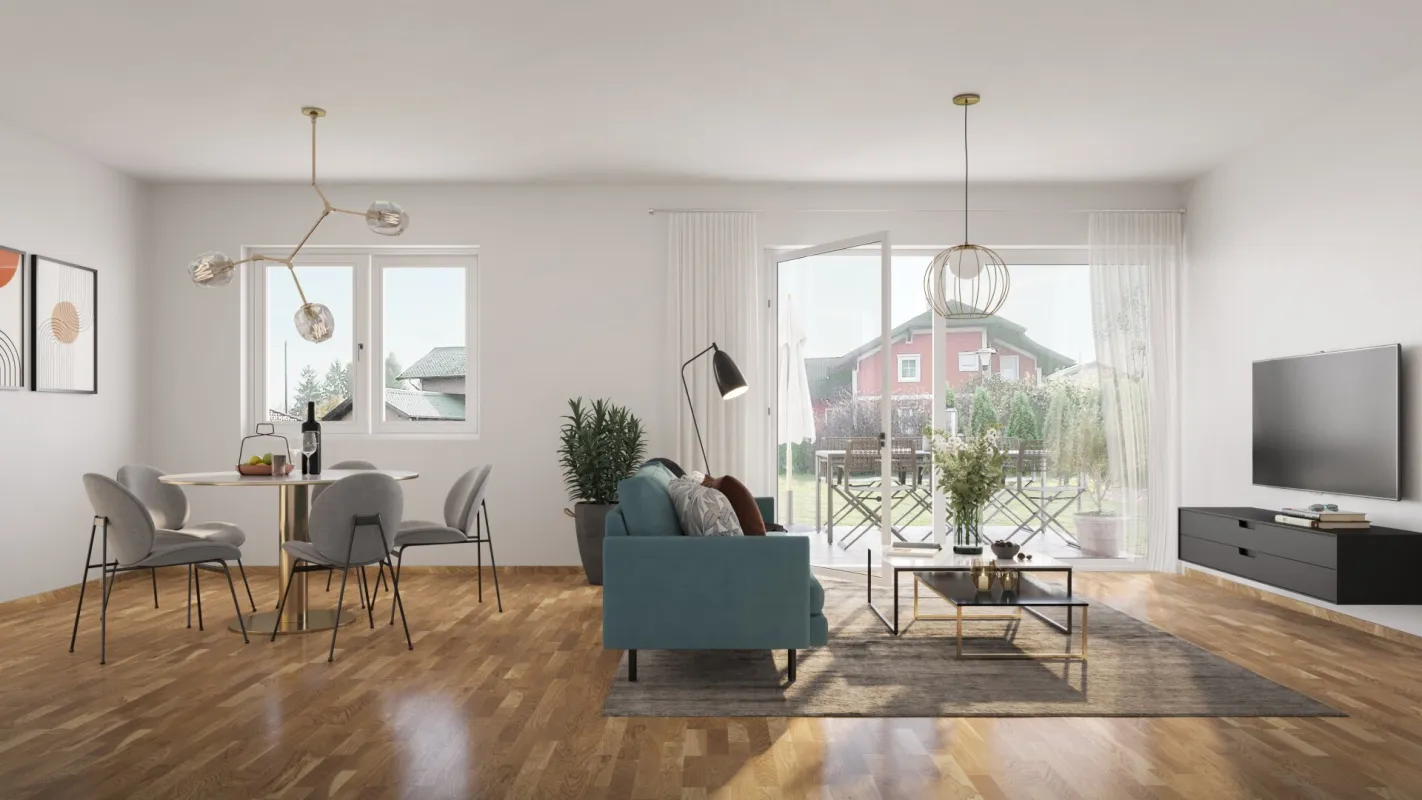 So viel Raum macht Freu(n)de – große 2-Zi-Gartenwohnung - Bild 1