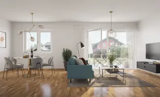 So viel Raum macht Freu(n)de – große 2-Zi-Gartenwohnung