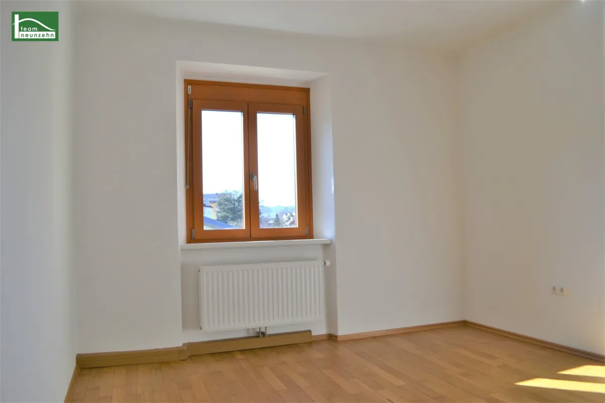 Unbefristete 4-Zimmer-Wohnung in absolut ruhiger Grünlage! - Bild 1