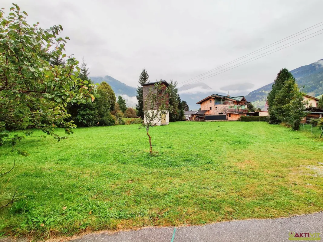 Wohn-Baugrund am Beginn von Bad Hofgastein. - Sehr gute Infrastruktur & voll erschlossen. - Bild 1