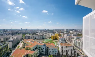 JETZT EIGENTUM! Traumhafter Panoramablick mitten im Nordbahnviertel (T188)