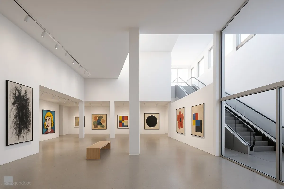 Einzigartige Fläche mit internationalem Flair – perfekt für Ausstellung, Retail, Galerie oder Museum - Bild 1