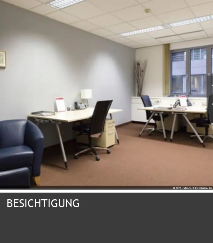 bezugsfertiger Büroraum, möbliert bei U3-Station - Bild 1