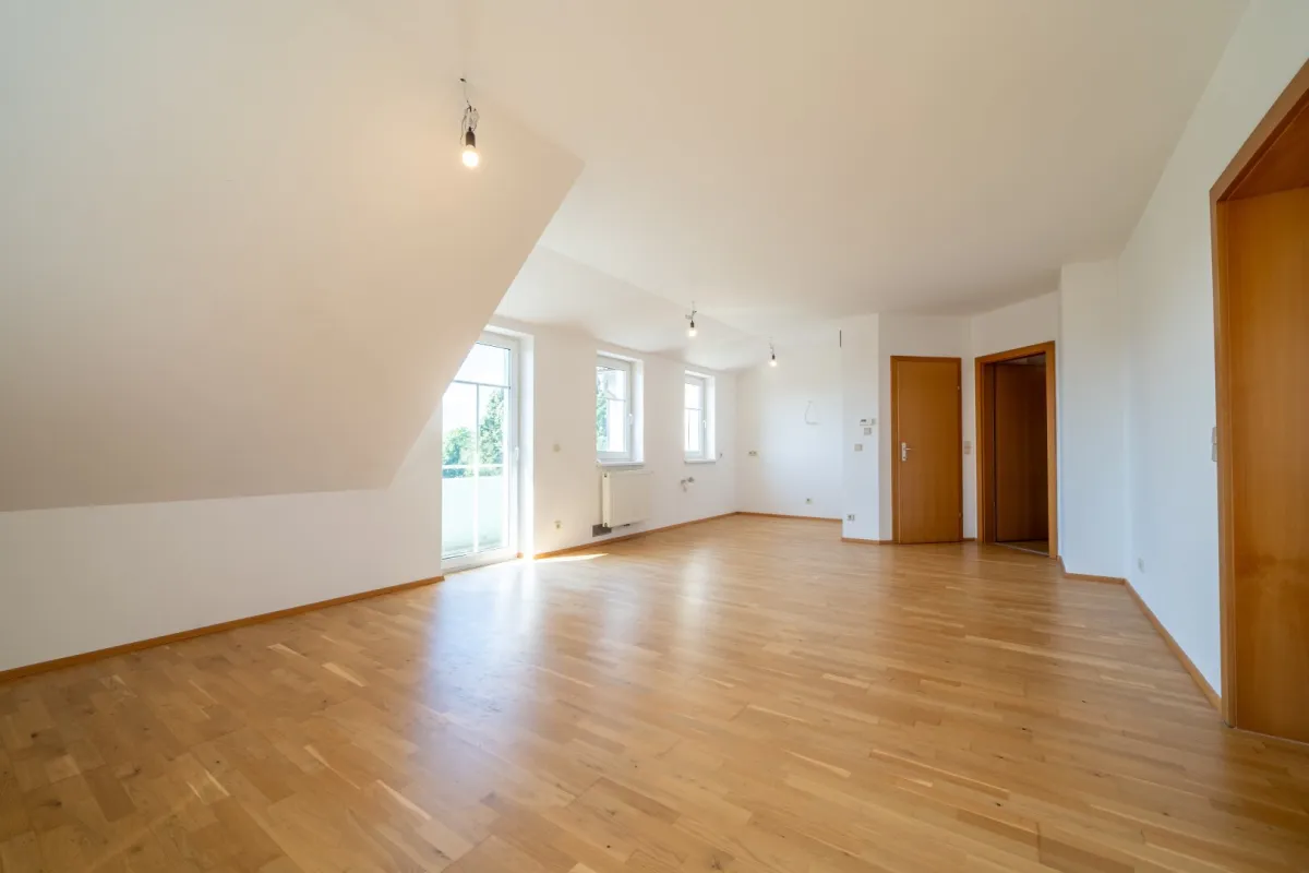 Schöne 3 Zimmer Dachgeschosswohnung in Nöchling (Bezirk Melk) inkl. Badeteich – gefördert! - Bild 1