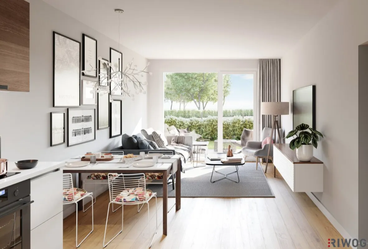 Gerasdorf bei Wien - Neubauprojekt - 2 Zimmer - Ostbalkon - Bild 1