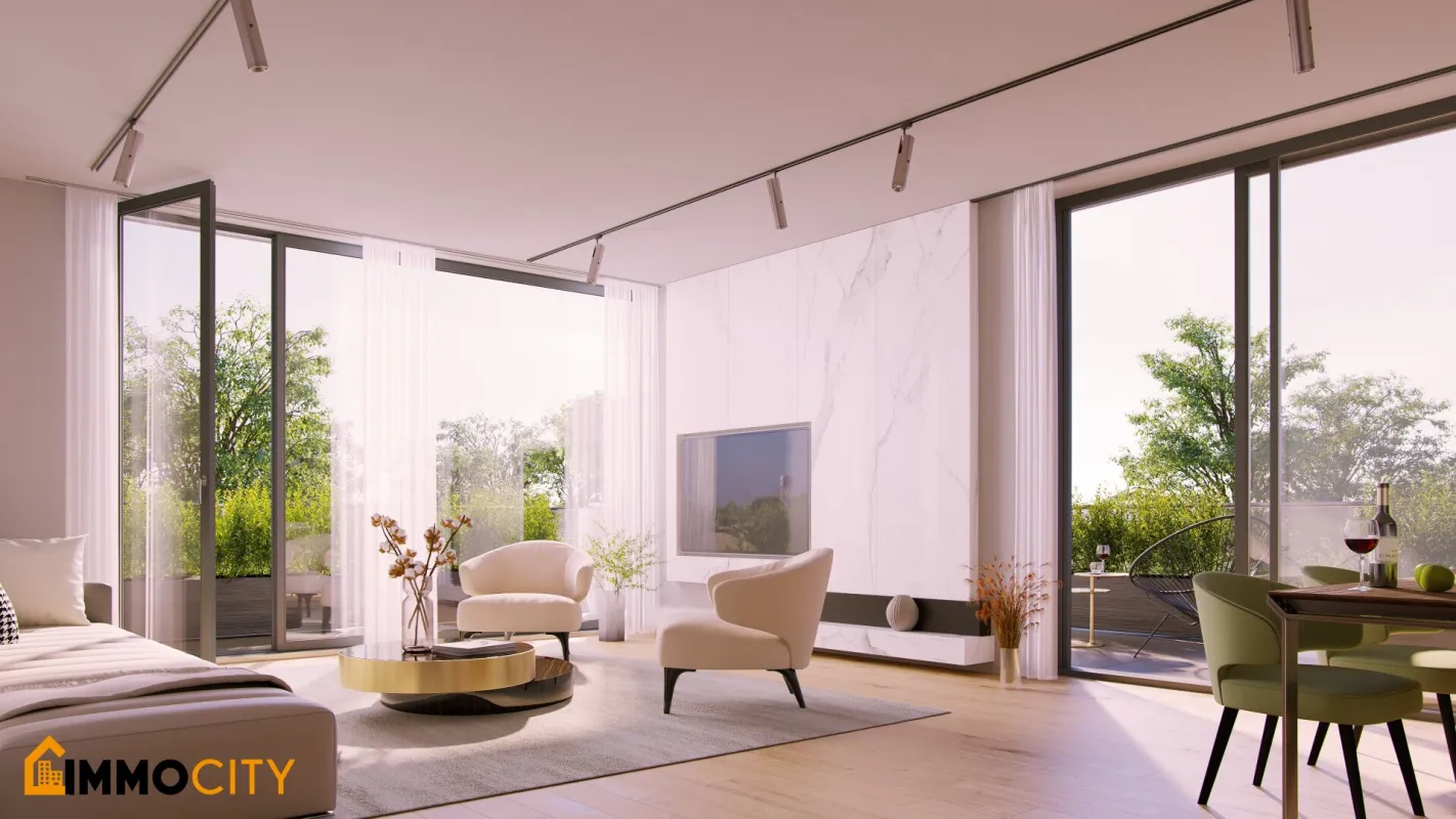 Wohntraum (Top 5), 2 Zimmer, Erstbezug, Erstklassige Ausstattung, Neubau + Balkon! Das pure Wohnerlebnis im 23. Bezirk! - Bild 1