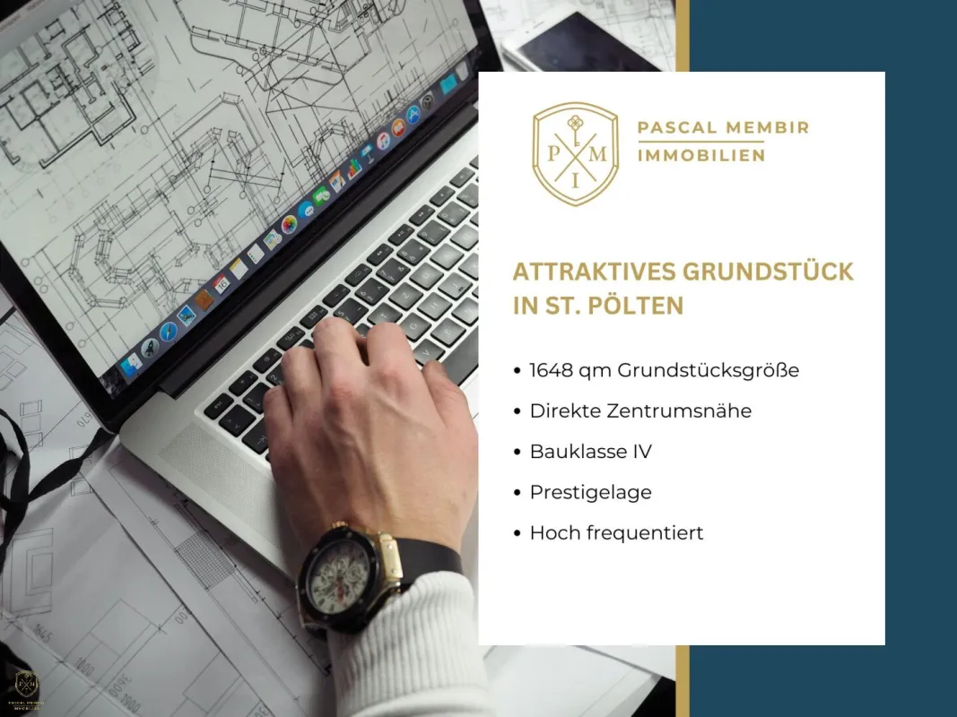 Bauträgergrundstück in St.Pöltens Toplage - Bild 1