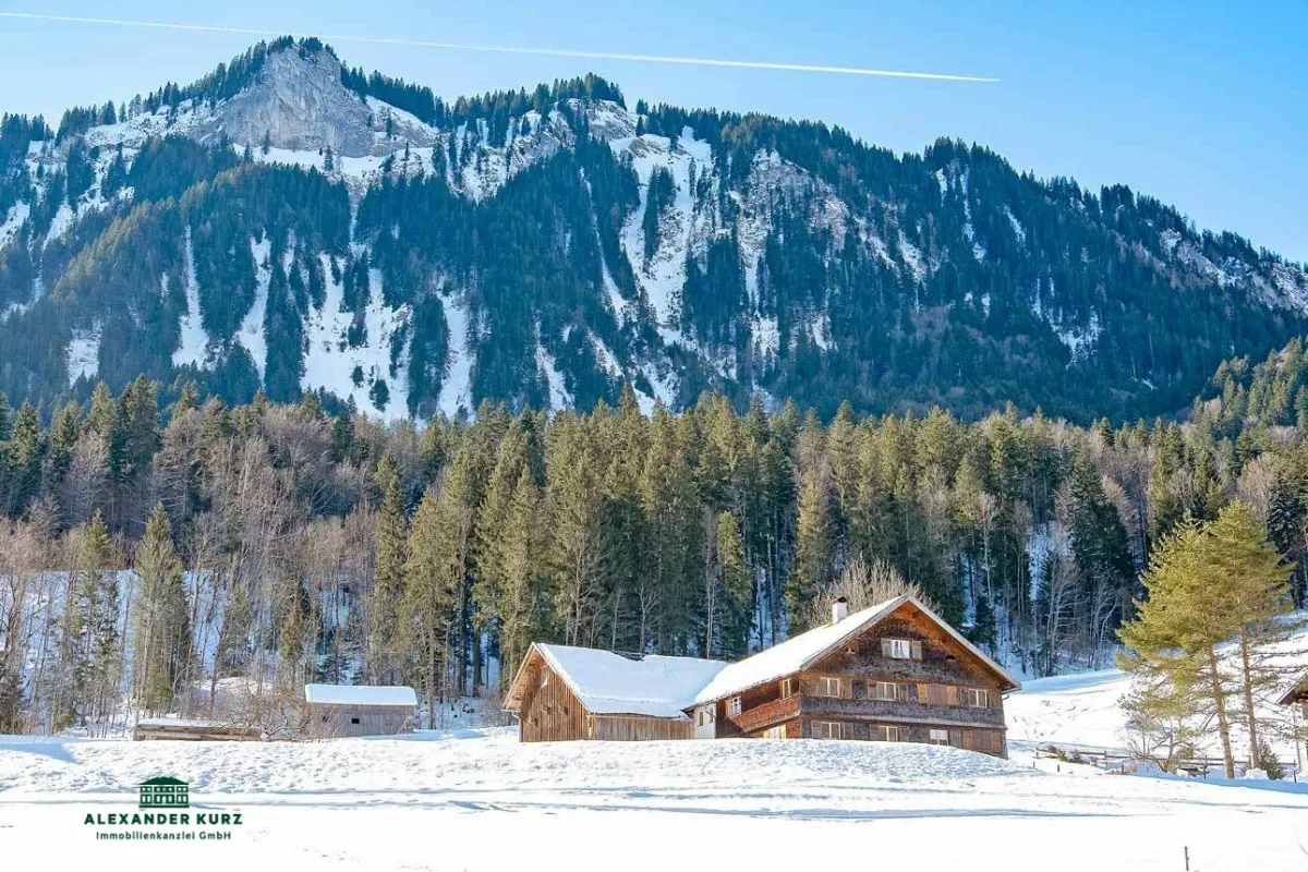 Kleiner Bauernhof im Skigebiet Bregenzerwald, Mellau - Damüls - Bild 1