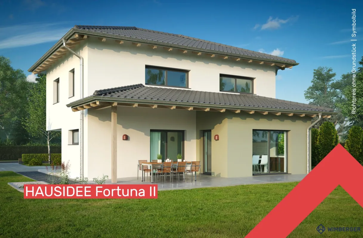 WIMBERGER Ziegelmassivhaus "Fortuna II" belagsfertig für Ihr Grundstück - Bild 1