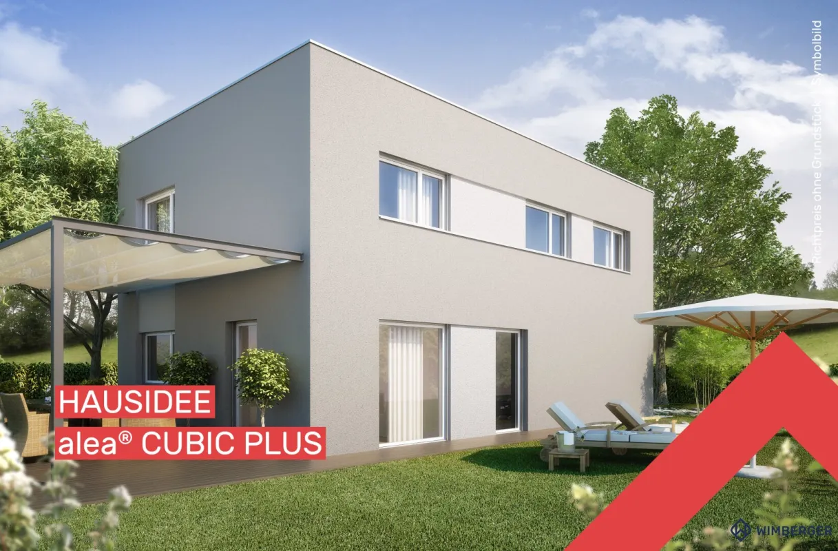 WIMBERGER Ziegelmassivhaus "alea®" Cubic + schlüsselfertig für Ihr Grundstück - Bild 1