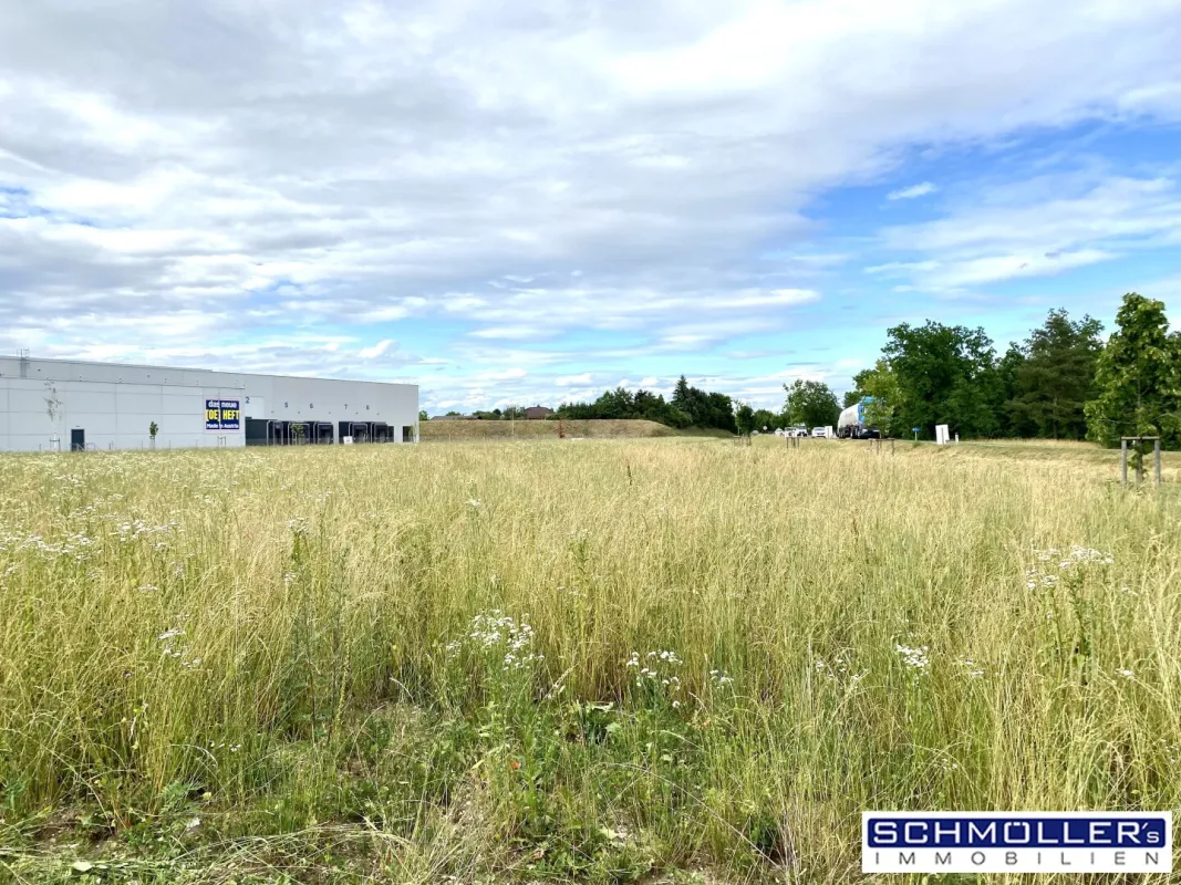 Betriebsbaugrund direkt an der B 1 mit 10.000 m2 zu pachten - Bild 1