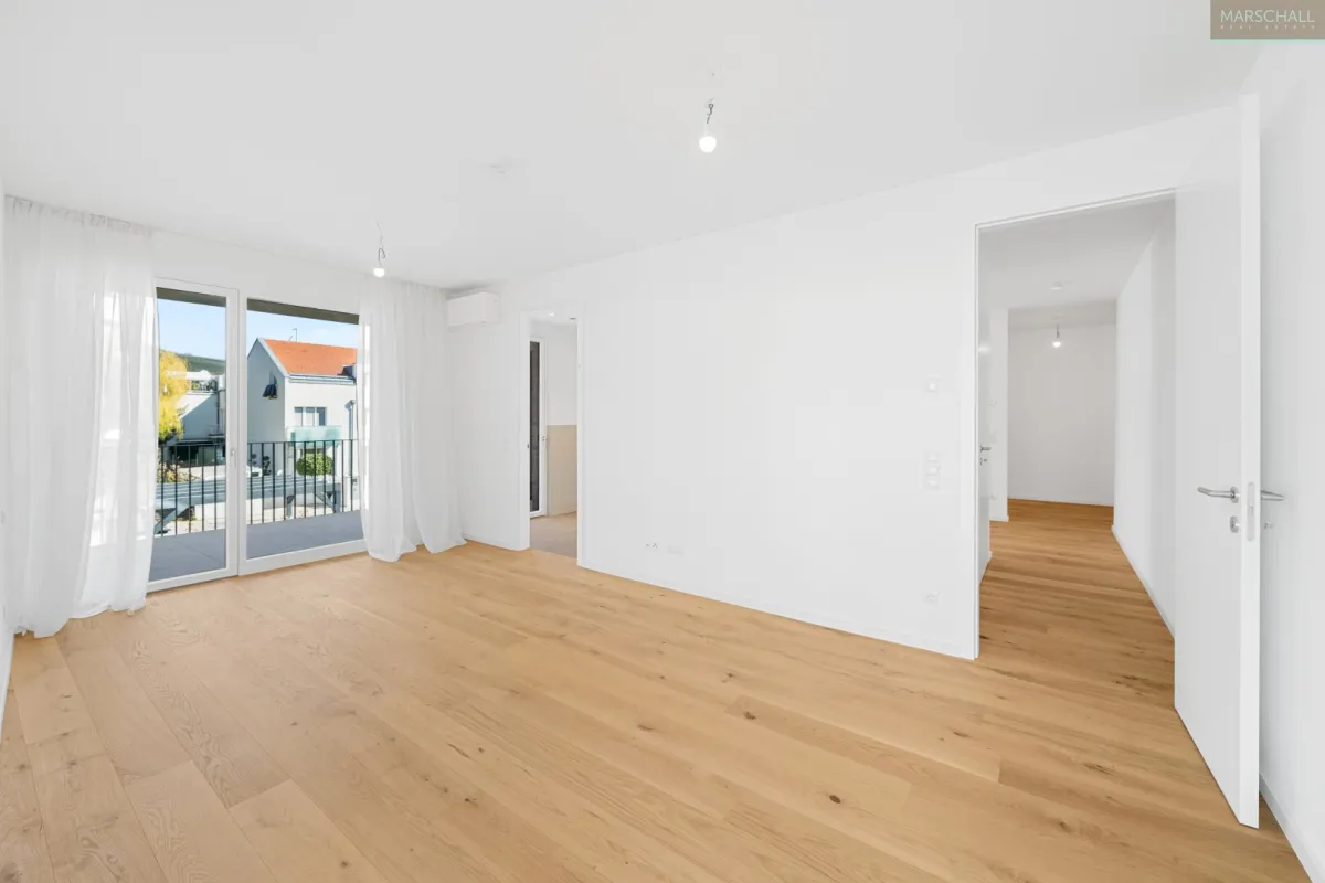Exklusive 2-Zimmer-Terrassenwohnung in nobler Lage Döblings - Bild 1
