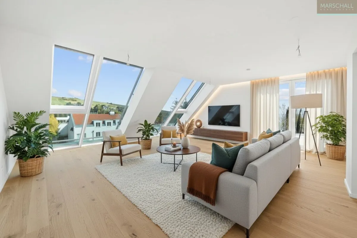 Wunderschönes Penthouse mit herrlichem Blick und Dachterrasse in Prestige Lage - Bild 1