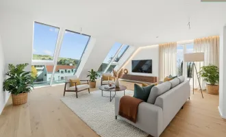 Wunderschönes Penthouse mit herrlichem Blick und Dachterrasse in Prestige Lage