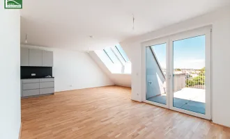 Anlegerwohnung für Investoren (Nettopreis) - sofort vermietbar inkl. Küche - DG-Wohnung mit Terrasse in Ruhelage auf Eigengrund