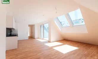 Eine ganz besondere Wohnung für Sonnenanbeter (Anlegerpreis - Netto) - hell im DG mit Küche und Klima-Vorbereitung - sofort beziehbar