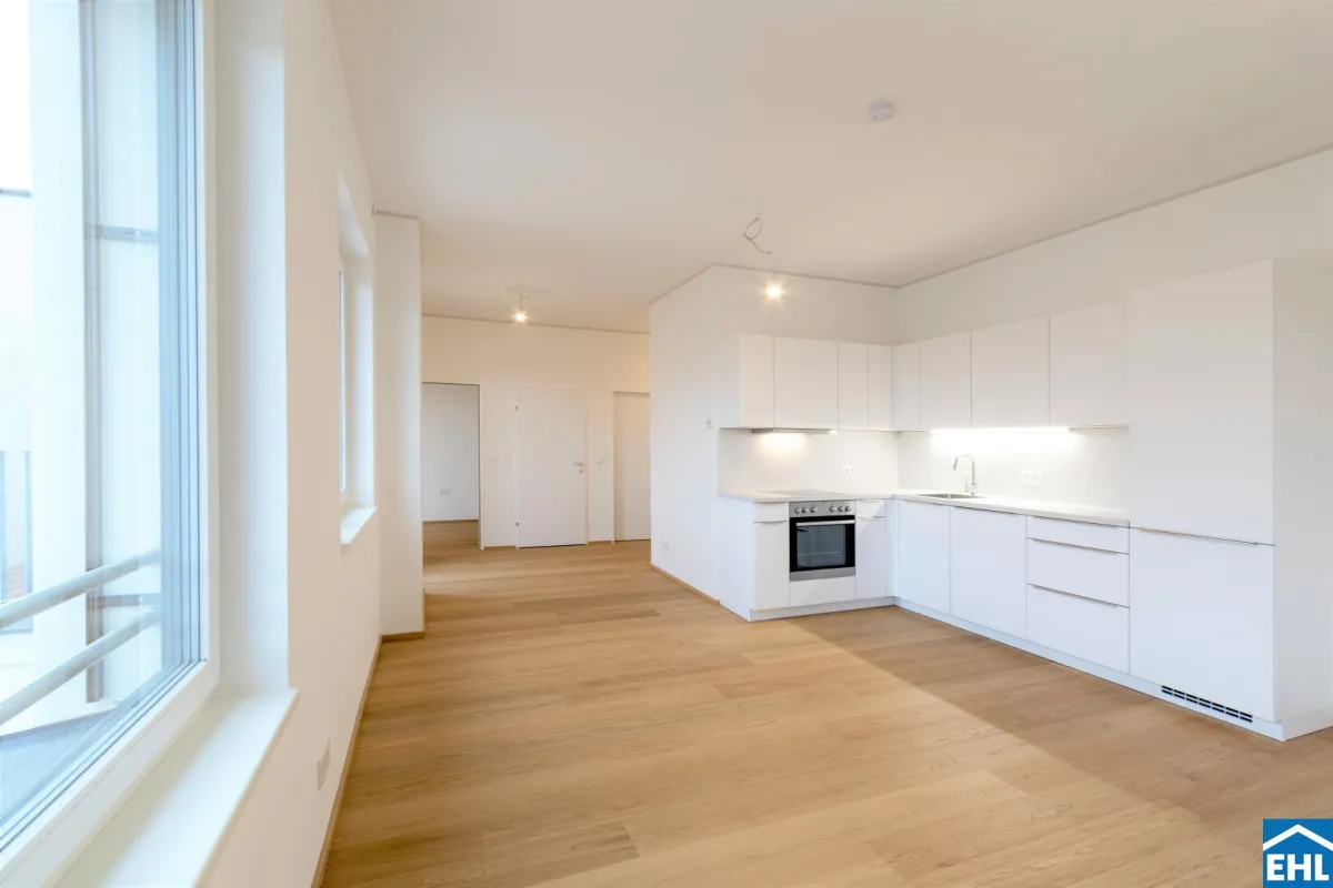 Wunderschöne 3- Zimmer Wohnung mit Terrasse direkt an den Donau- Auen! - Bild 1