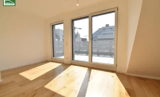 Atemberaubende Vorsorgewohnung (Nettopreis) im DG mit 3.Terrassen und einen fabelhaften Fernblick - sofort vermietbar in U1-Nähe