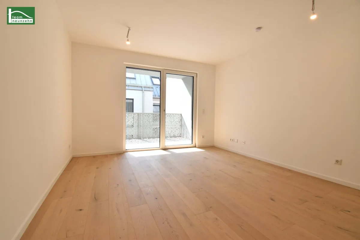 Platz zum Ausbreiten - geräumige 2.Zimmer-Wohnung mit energieeffizienter Wärmepumpe und Loggia - bei U1 - Bild 1