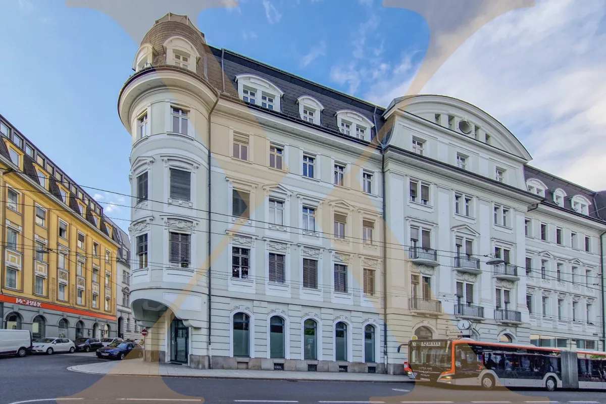 Klimatisierte Geschäfs-/Bürofläche mit idealer Sichtbarkeit im Zentrum von Linz zu vermieten! - Bild 1