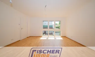 ERSTBEZUG - SCHLÜSSELFERTIG! Schöne 3-Zimmer-Wohnung mit ca. 31,86 m² großer Terrasse/Garten