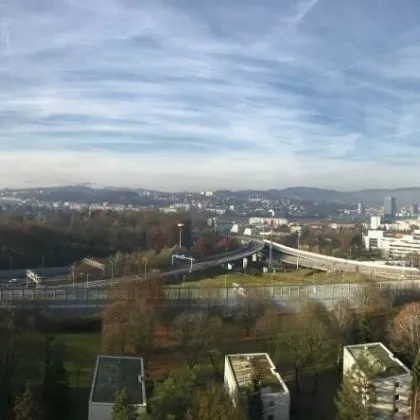 Stadtliebhaber aufgepasst: zentrales Wohnen mit Top-Infrastruktur in naturnahem Umfeld - Loggia mit herrlichem Ausblick! - Bild 3