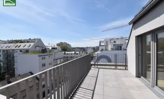 Sonnige DG-Maissonette auf Eigengrund im 22. mit Terrasse und toller Ausstattung (Erdwärme, Sonnenschutz,..) - Anlegerpreis (Netto)