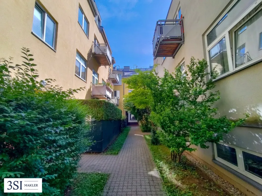 Anlegerhit! Unbefristet vermietete Gartenwohnung in beliebter Lage beim Schlossquadrat - Bild 1