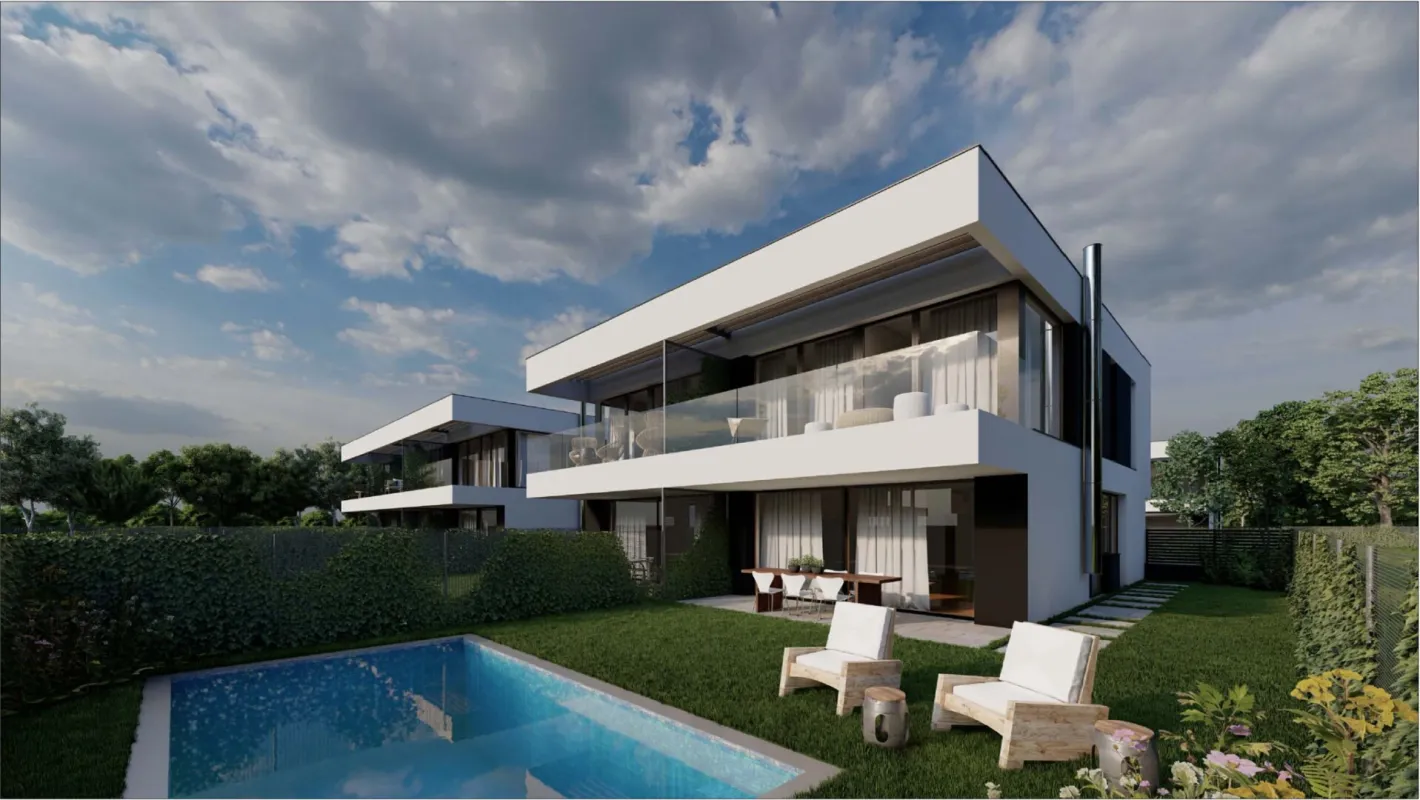 Gartenglück in Achau - Moderne Doppelhaushälfte mit Terrasse - Bild 1