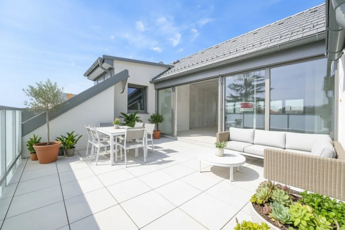 Traumhaftes Penthouse in Wels / Zentrum - Bild 1