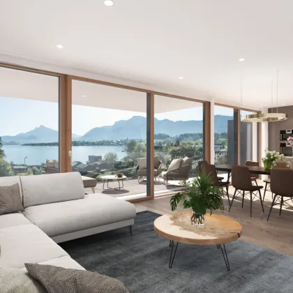 Stilvolle Dachgeschosswohnung in Mondsee: Erster Bezug, Balkon & Luxus-Ausstattung! - Bild 3