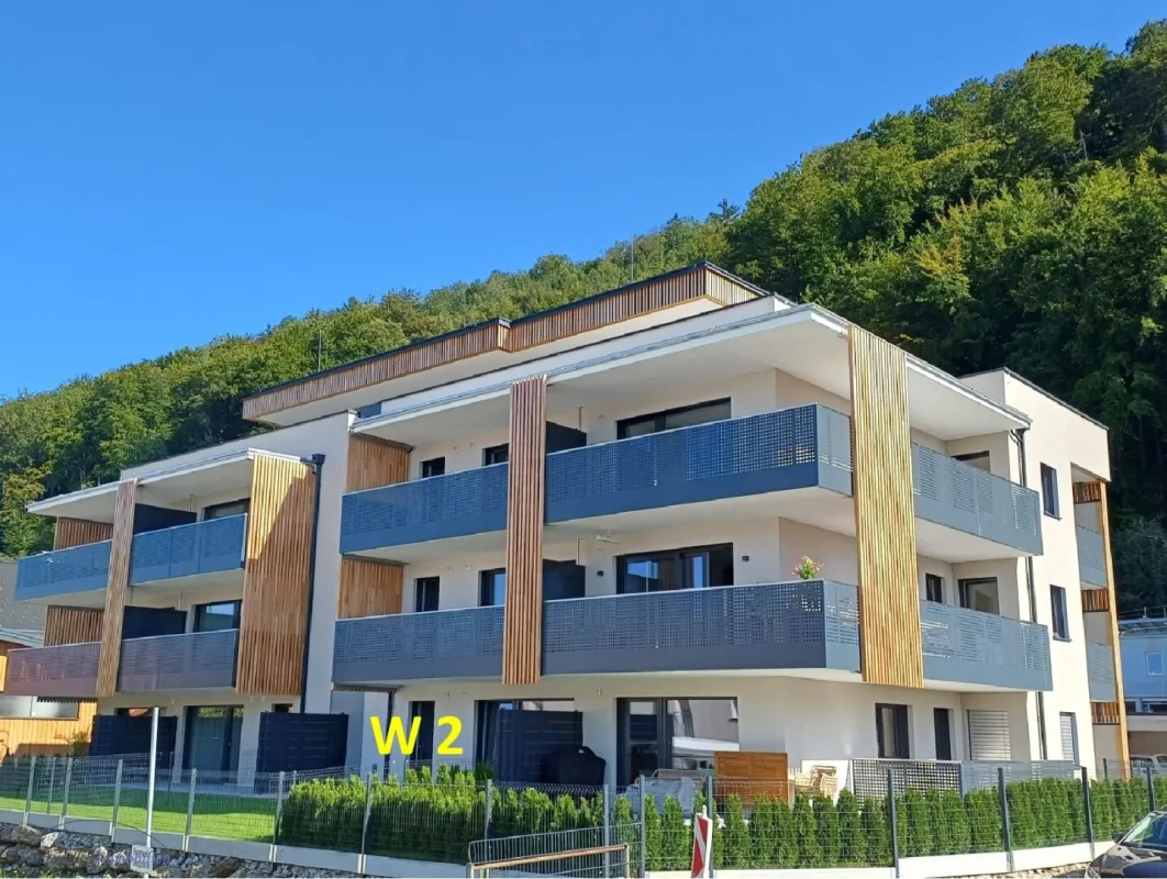 KAUF SALZBURG-STADT: NEUBAU/ERSTBEZUG - LINZER BUNDESSTRASSE 67: 58 m² 2-Zimmer-Gartenwohnung - mit 58 m² Eigengarten und Terrasse - Top W 2 - bezugsfertig binnen 4-6 Wochen - Bild 1