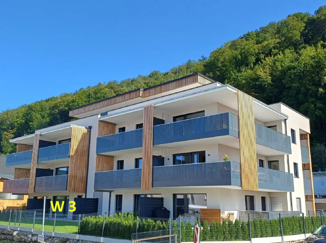 KAUF SALZBURG-STADT: NEUBAU/ERSTBEZUG - LINZER BUNDESSTRASSE 67: 58 m² 2-Zimmer-Gartenwohnung - mit 58 m² Eigengarten und Terrasse - Top W 3  - bezugsfertig binnen 4-6 Wochen - Bild 1