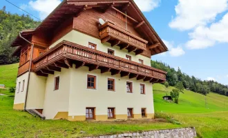 Großzügiges Bauernhaus mit viel Grundbesitz im Lesachtal. - Nebengebäude und Alpenfläche inklusive. - In der Natur.