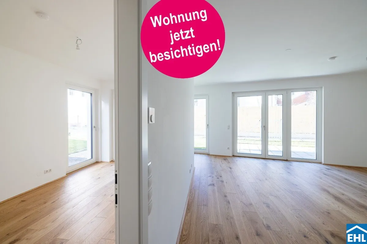 Naturnahe Wohnungen mit Garten im Koll Home Wr. Neustadt - Bild 1