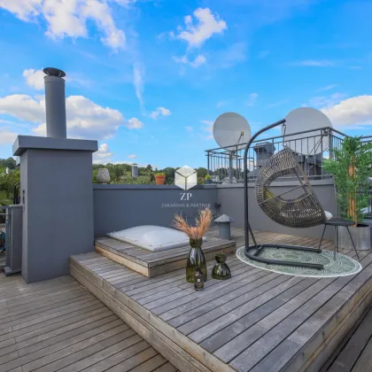 Luxuslage Schafberg: Einmalige Luxus-Maisonette mit Dachterrasse! Weitblick zum Verlieben! - Bild 2