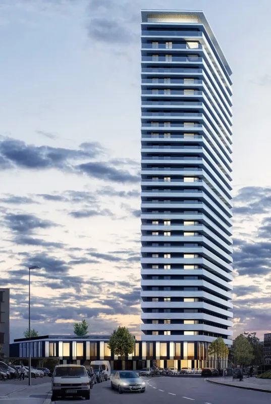 Tiefgaragen-Parkplätze in bester Lage im BRUCKNER TOWER - Bild 1