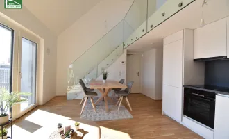 Ihre Mieter werden sich freuen - Helle DG-Wohnung mit großer Südterrasse und Küche unweit der U-Bahn U1
