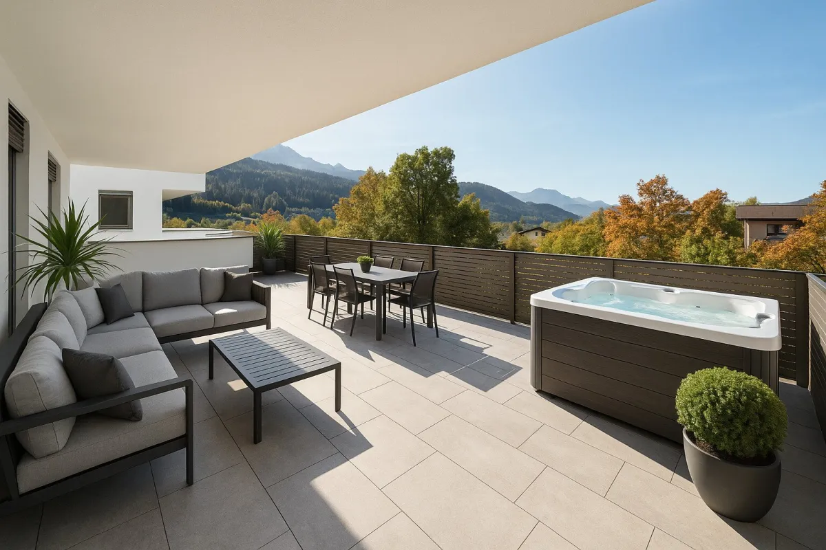 5-Zimmer-Dachgeschoßwohnung mit traumhafter Panoramaterrasse! (Top A07) - 1. Bezug - Mils WEISSENBACH - Bild 1